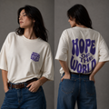 Oversize - FEMININA - Jesus Saves | Hope of the World